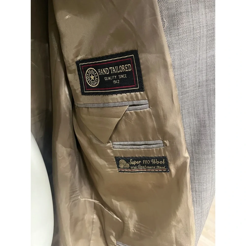 Giorgio Cosani Le Collezioni Milano Italy Men's‎ Blazer Jacket Brown size 42R